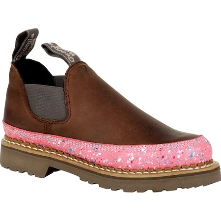 Georgia Boot Giant Women's Brown and Pink Romeo Shoe, 11M GB00407